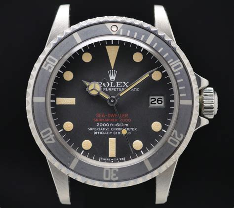 rolex double red sea dweller ebay|Rolex Sea-Dweller price new.